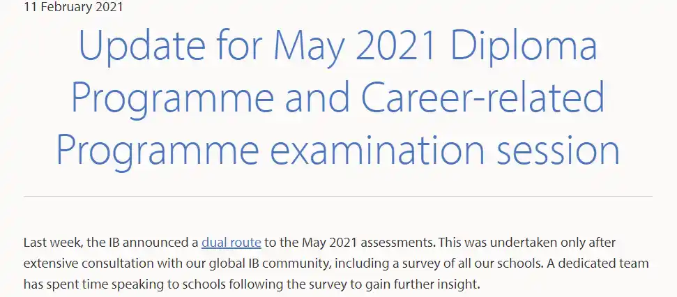 DP and CRP examination session